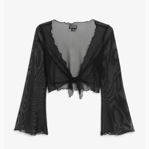 Knyt topp/kofta - Svart knyt kofta/topp i mesh lånad bild , perfect för den sommaren eller en hippie look!