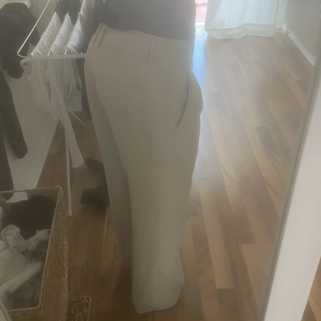 Beigea kostym byxor  - 91