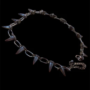 Spike choker - Är ganska använd så silver färgen börjar gå bort men annars jättecool.