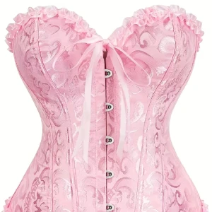 Halloween kostym - Säljer förra årets halloween kostym. Korsetten, tiaran och blommorna som man kan sätta i håret ingår. Bara använd en gång och kommer inte komma till användning, skriv för flera frågor🩷korsetten är i xs, tiaran är i metall så den går inte sönder lätt.🩷 