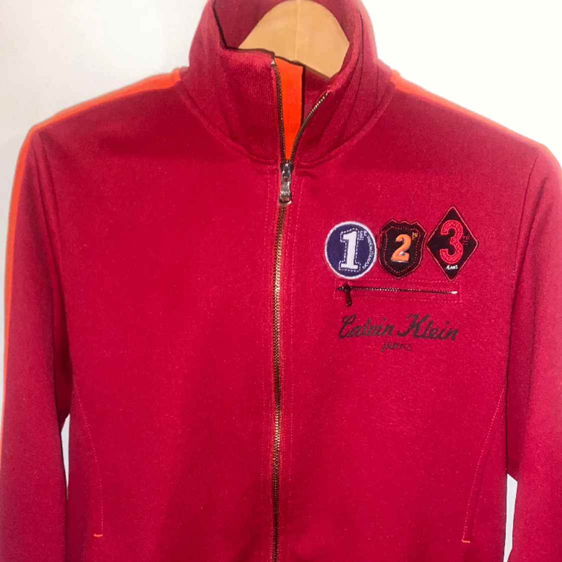 RETRO CALVIN KLEIN ZIP UP