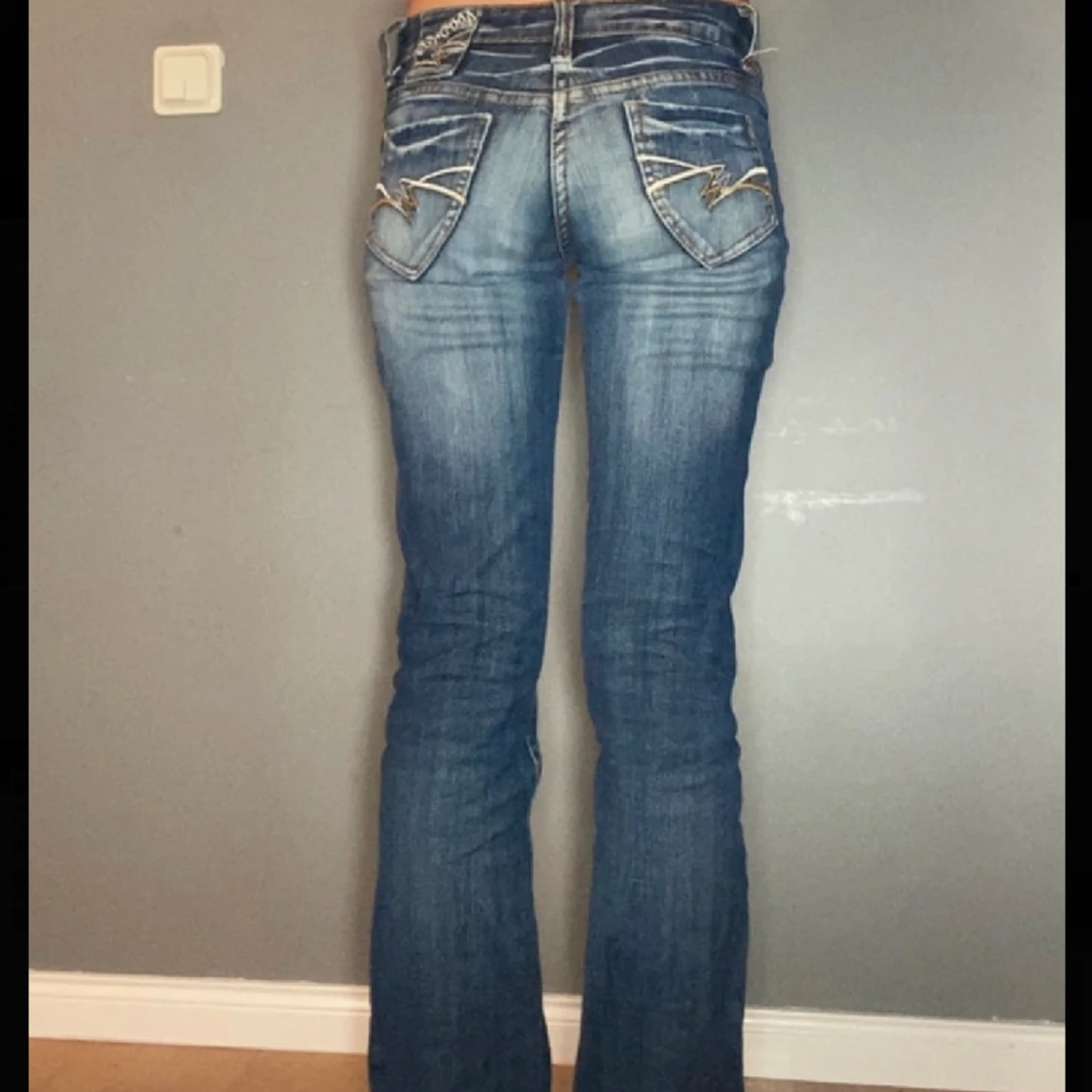 Lågmidjade jeans  - 91