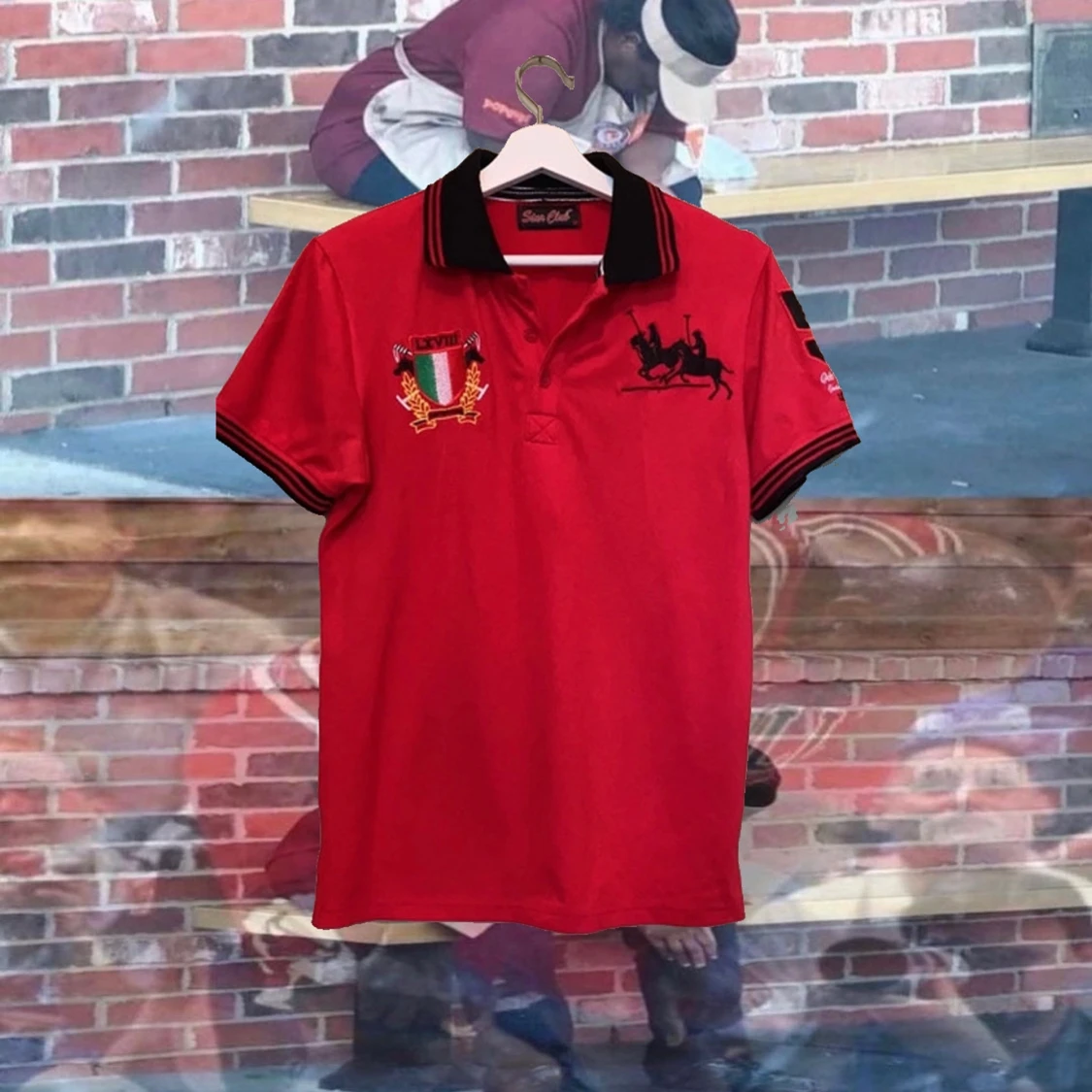 Polo 3 club t shirt M