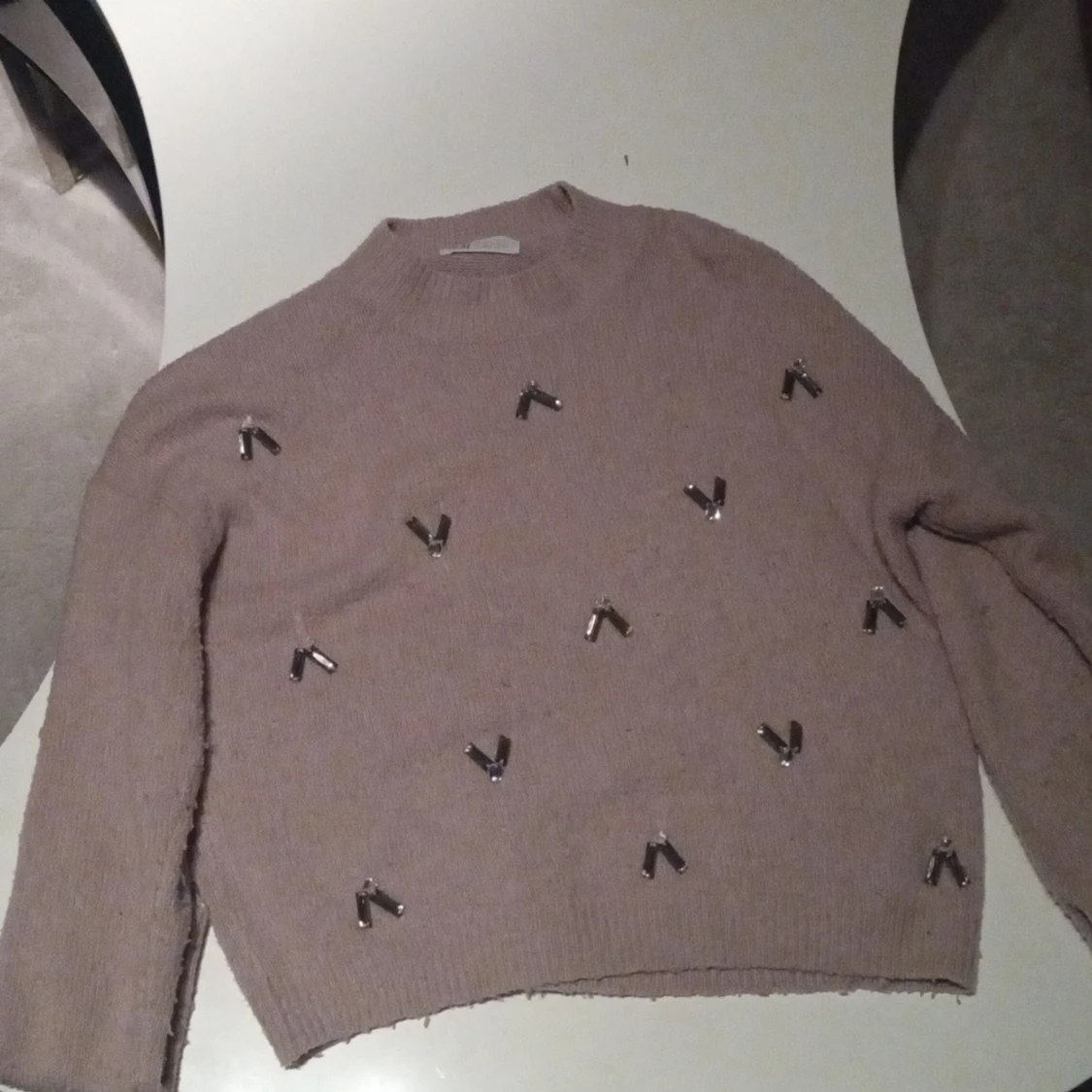 Stickad tröja 