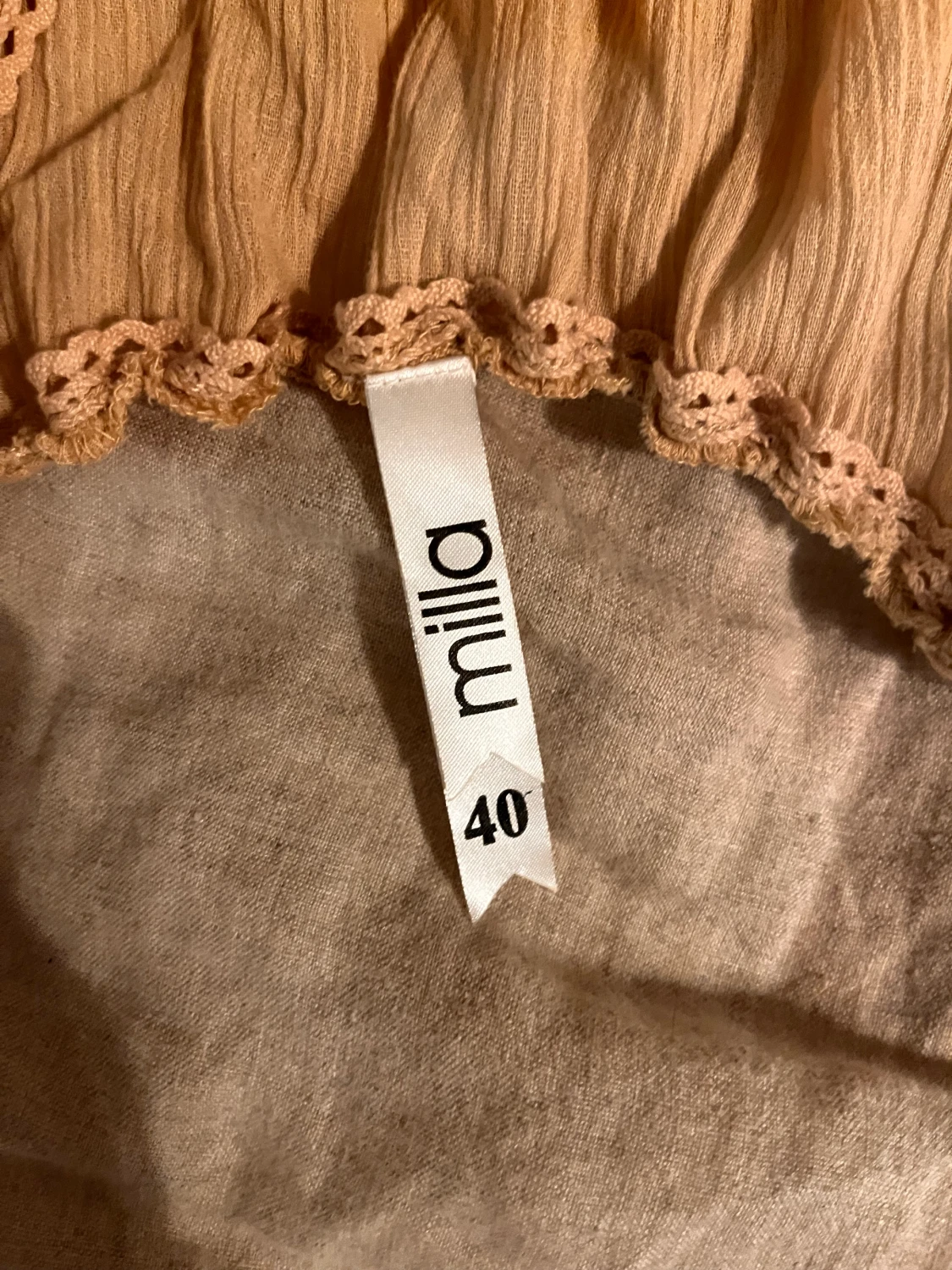 Persika färgad sommarblus - 90