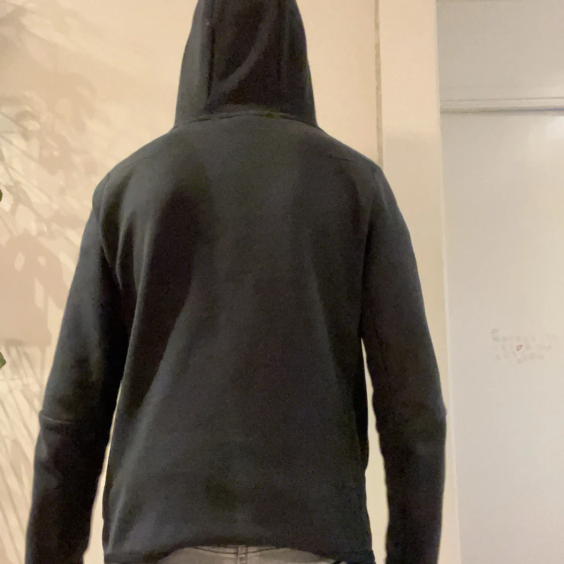 Hel svart nike tech fleece - 90