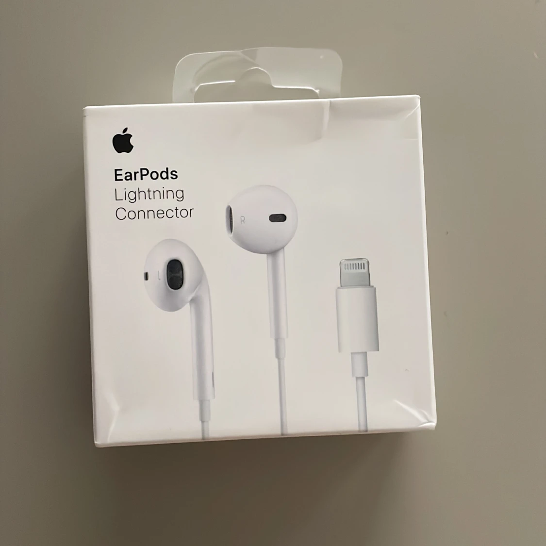 Oanvända earpods iphone