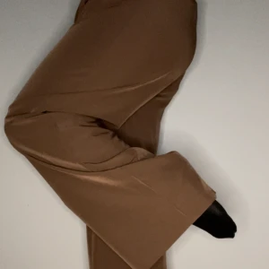 Bruna byxor  - Ett par skit snygga byxor som tyvärr inte kommer till användning, de är i ny skick då jag enbart testat de några gånger hemma De är lite för långa för mig (jag är 158) men de sitter skönt och är luftiga och svängiga