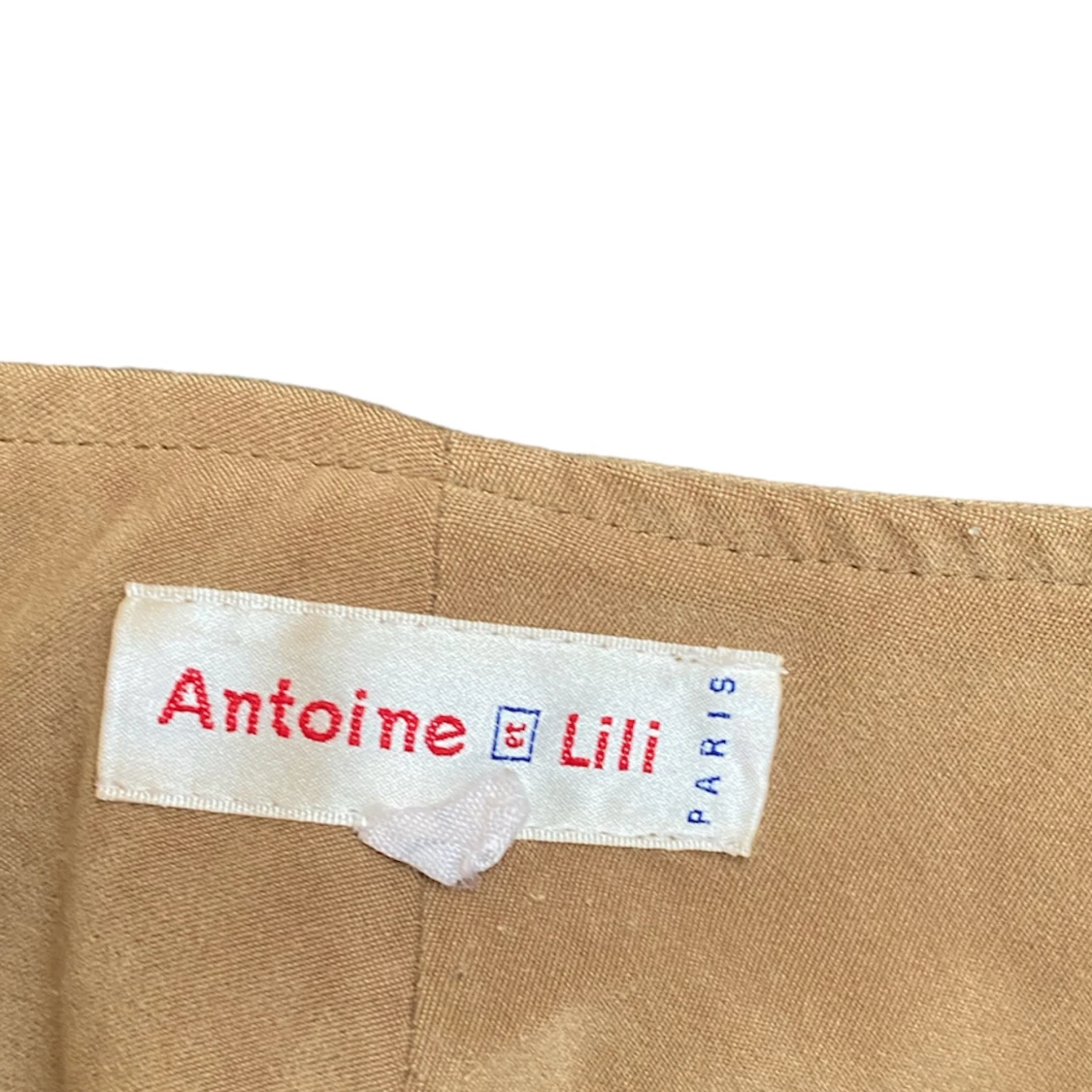 beige kostymbyxor y2k - 90