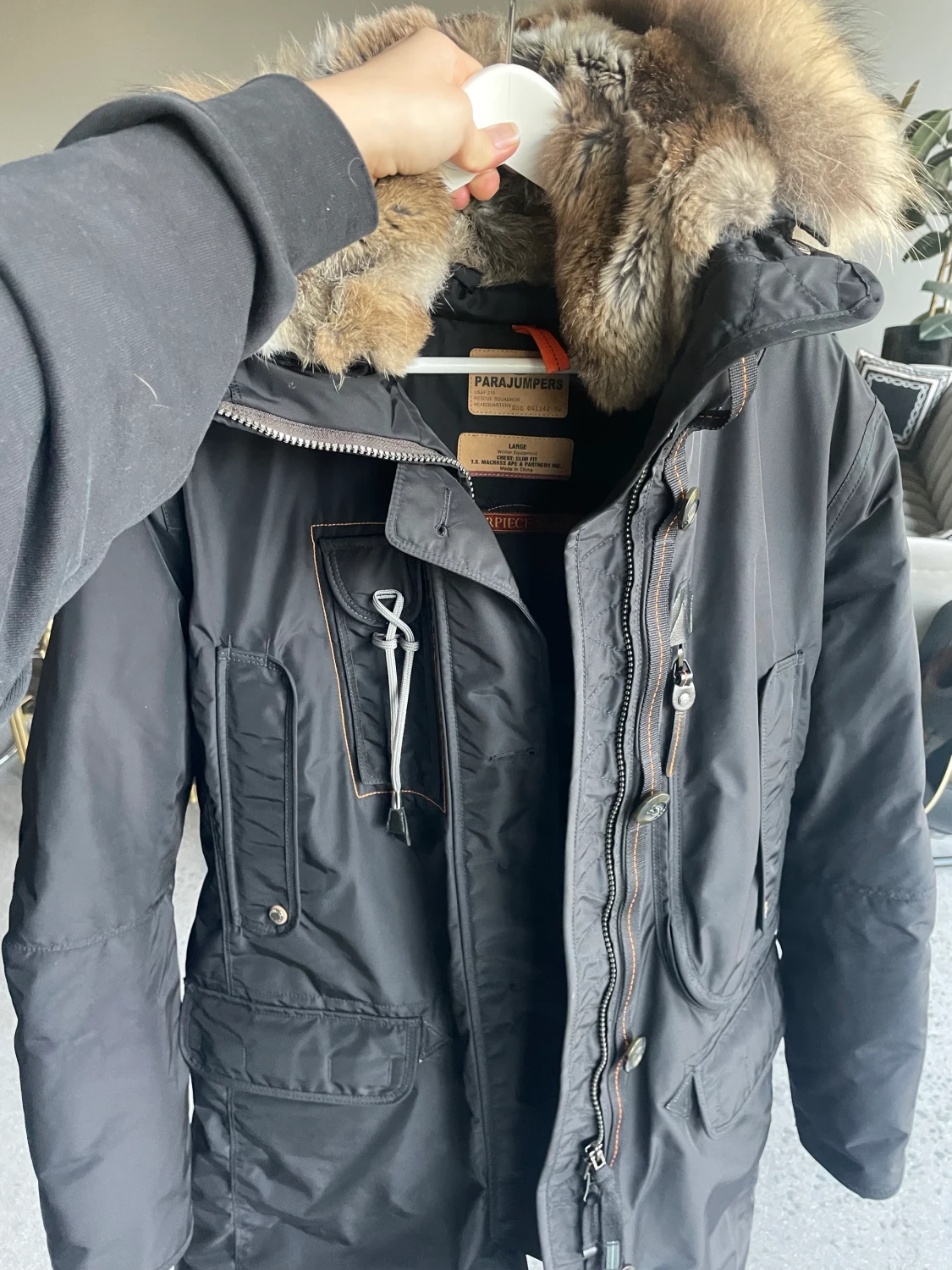 Parajumper svart  - 90