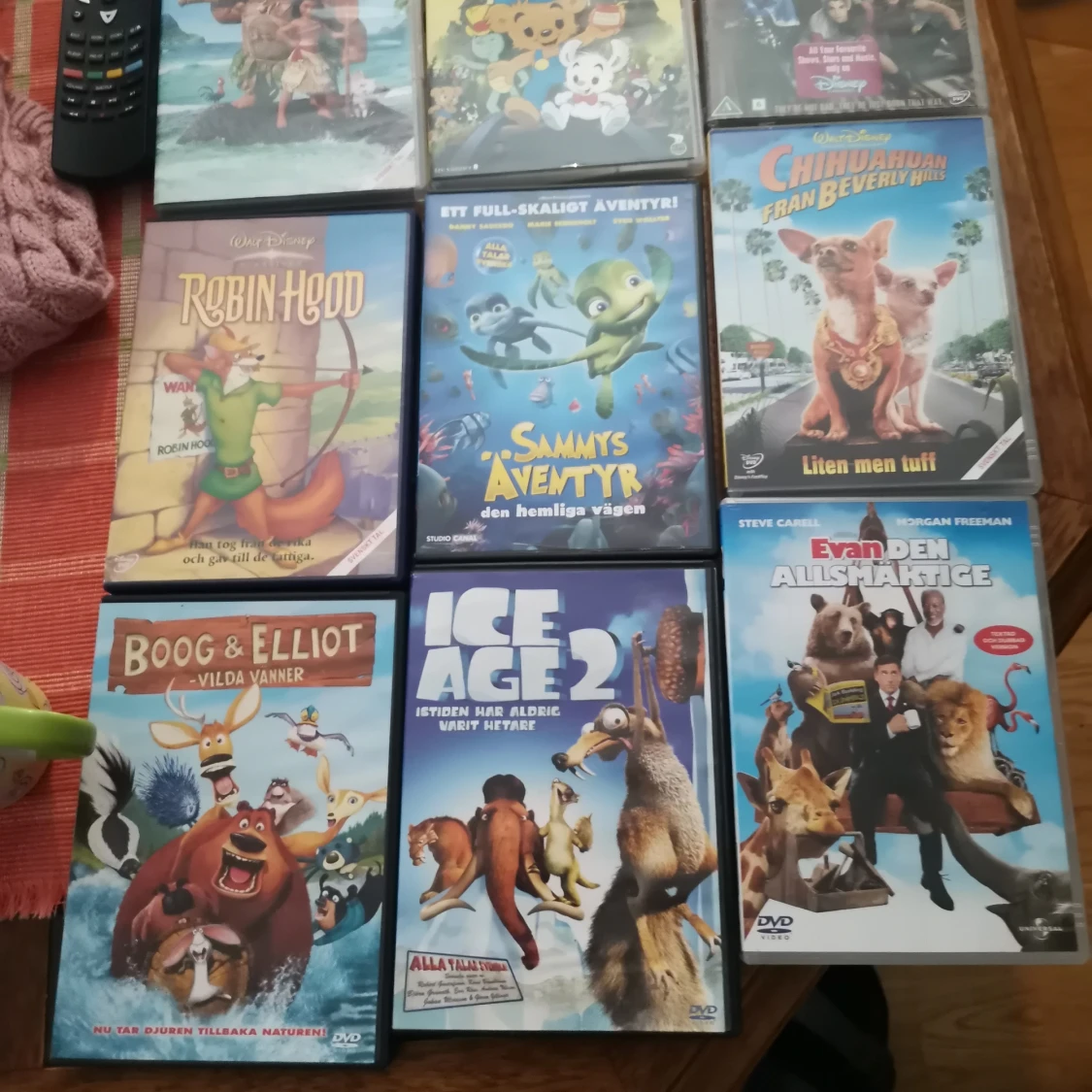 9 st dvd filmer blandat 20 kr st