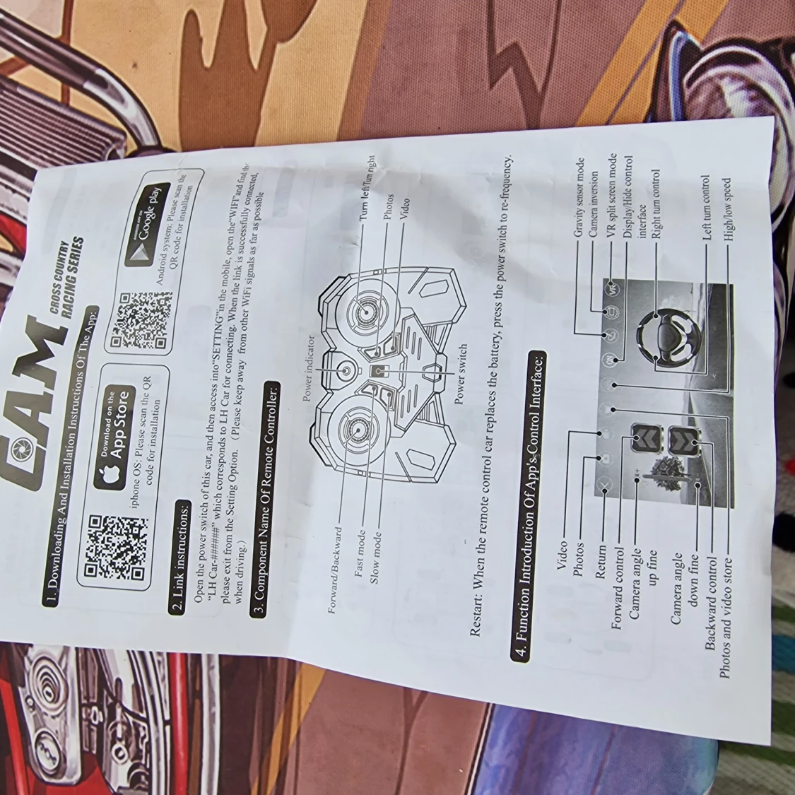 Fjärrstyrt  bil med kamera - 90