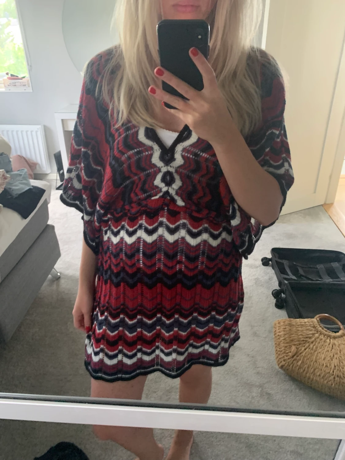 Missoni liknande klänning