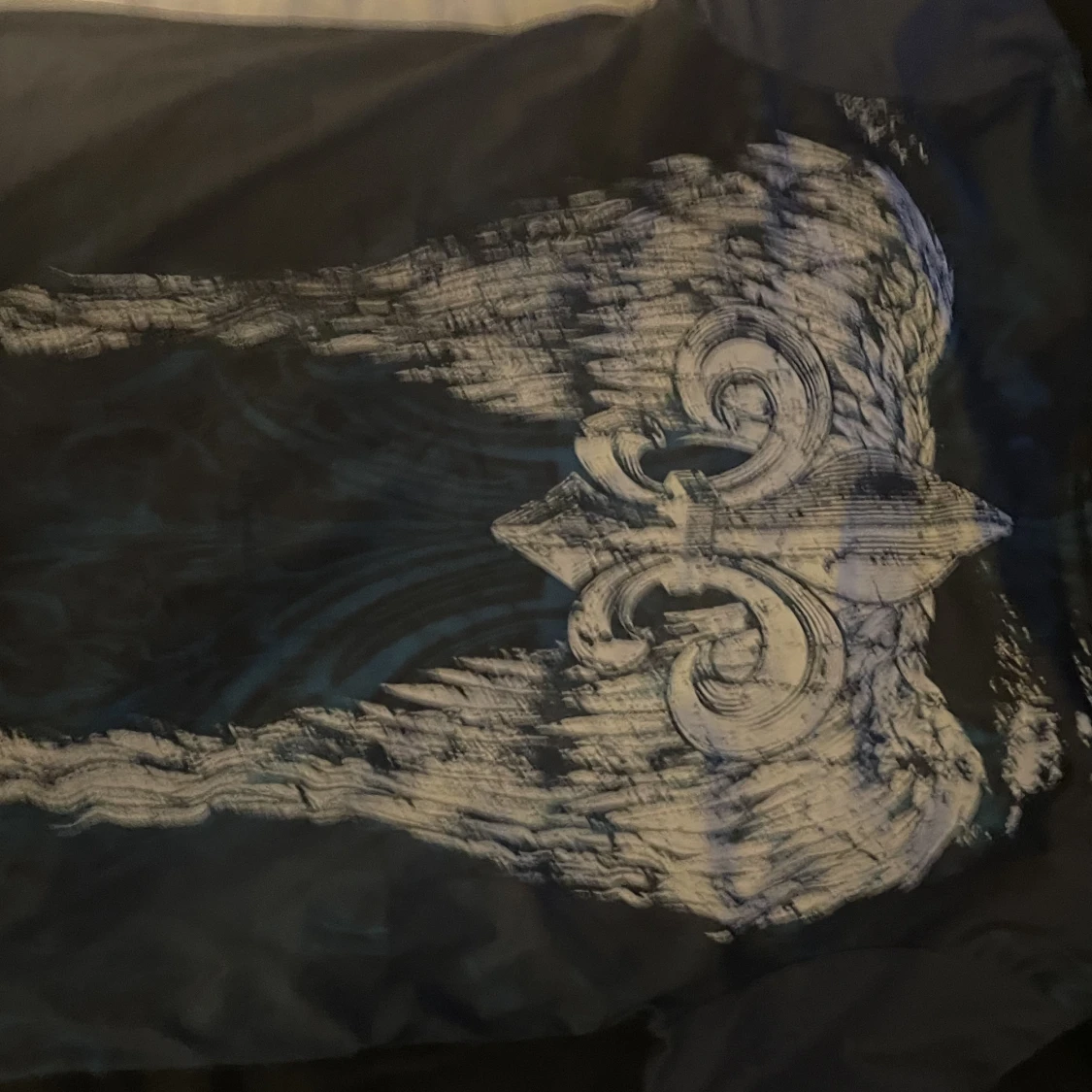 fejk (polyester) ”affliction” liknande tröja - 90