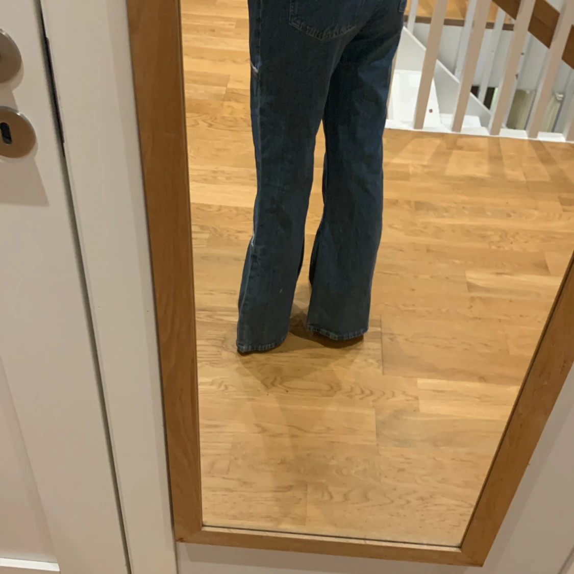 Högmidjande jeans  - 90