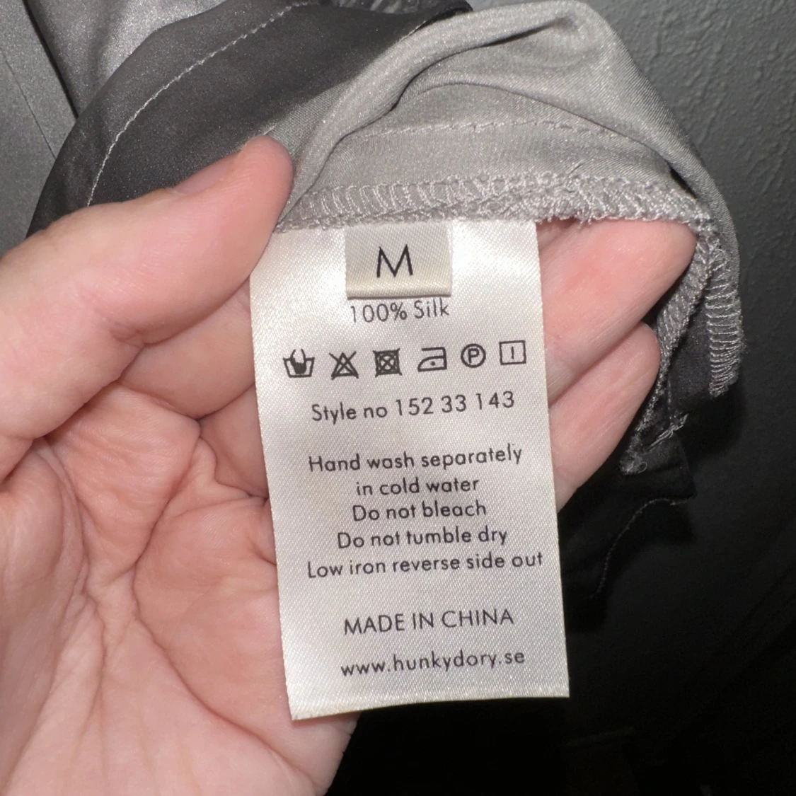 Silkesblus från Hunkydory  - 91