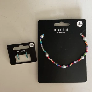 Örhängen och halsband  - Jag säljer ett halsband och ett par örhängen. Båda för 50kr eller halsbandet för 30kr och örhänget för 20kr 💓 Aldrig använda! 
