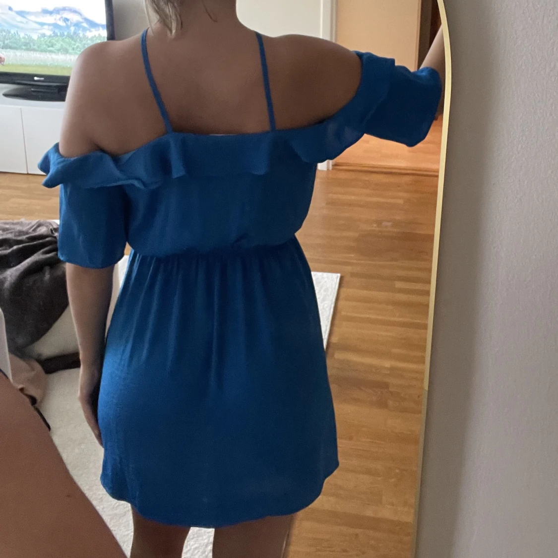 Blå klänning - 90