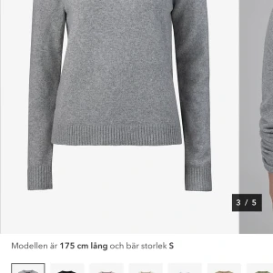 Grå stickad tröja  - Super fin o skön stickad tröja från vero mods ny pris 250 kom privat för egna bilder❤️ pris går att diskutera ❤️