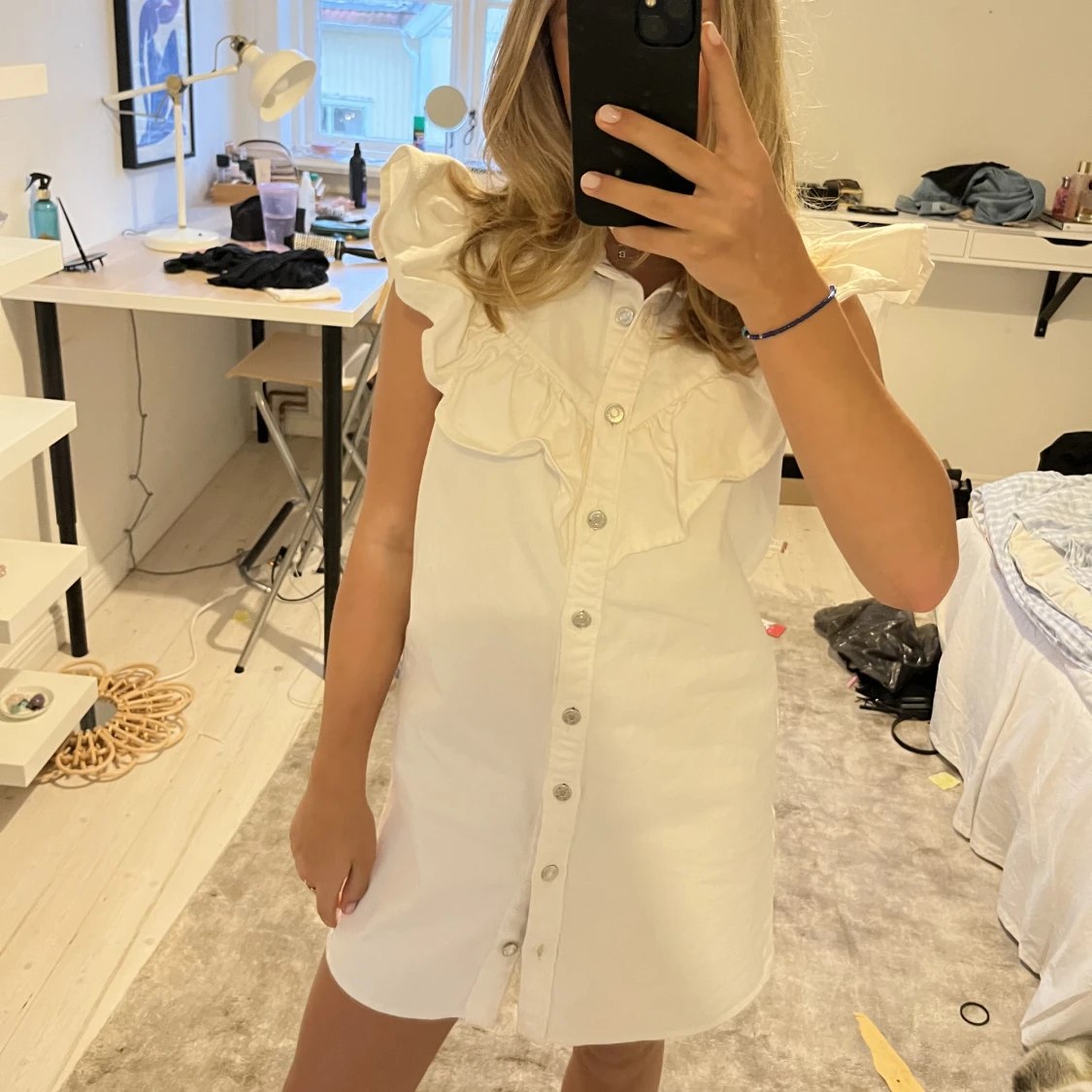 Jeans klänning - 90