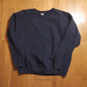 Sweatshirt - En blå sweatshirt i väldigt bra skick som är knappast använd.