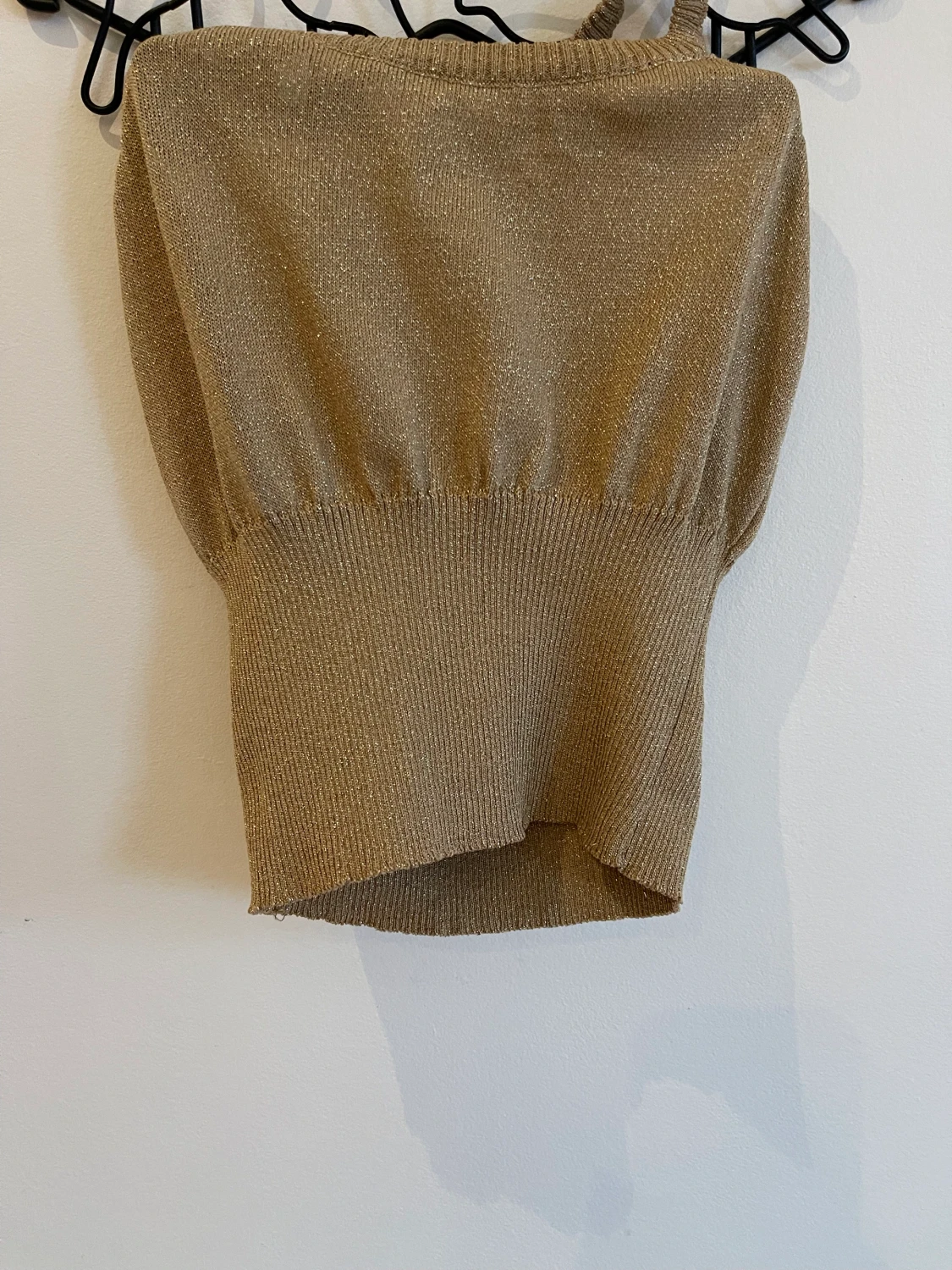 Guldig partytopp - 90