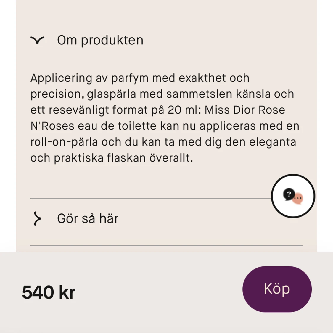 Miss dior parfym - 91