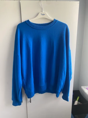 Blå sweatshirt  - Använt en del förr, men inte riktigt min stil längre