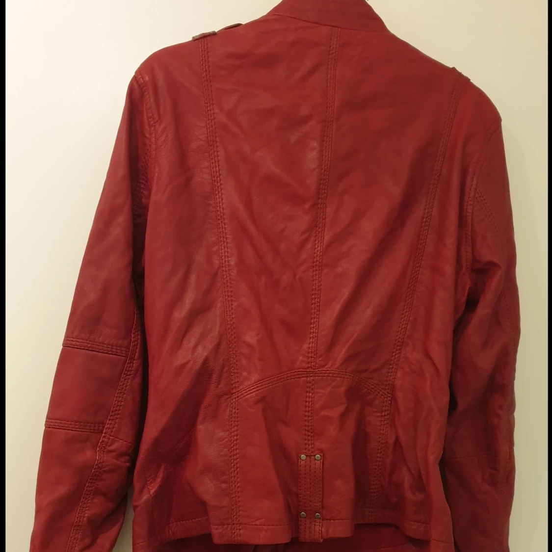 Hollies äkta retro skinnjacka - 90