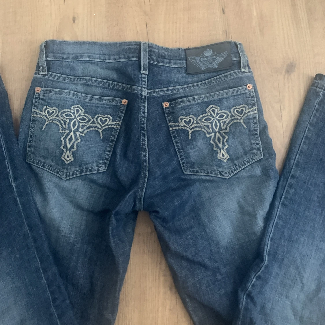Lågmidjade jeans