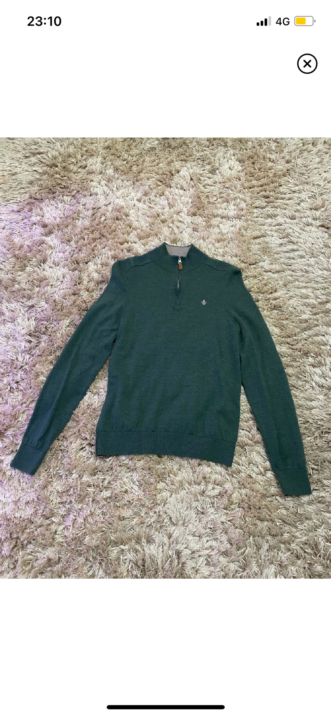 Morris half zip 