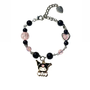 Kuromi Bracelet - Super cute hemgjort Kuromi Armband!   Bjuder på gratis frakt 🚚 Betalning sker via swish, skriv vid intresse 💗