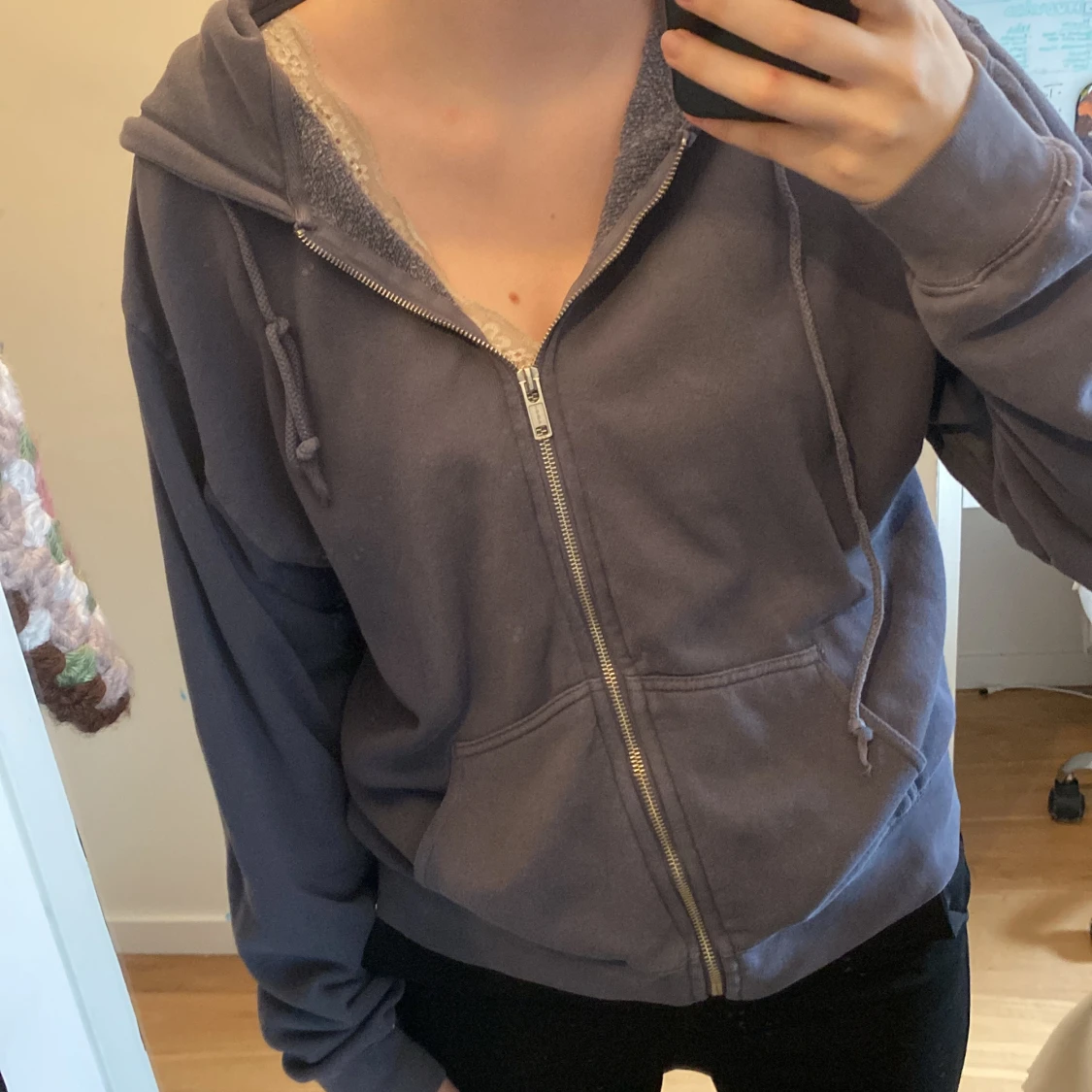 Brandy Melville zip-up