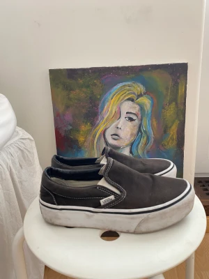 Svart vans - Supersköna slip-on vans