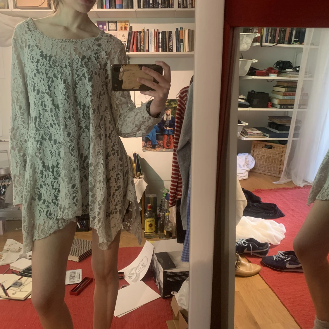 Söt spetsklänning!!