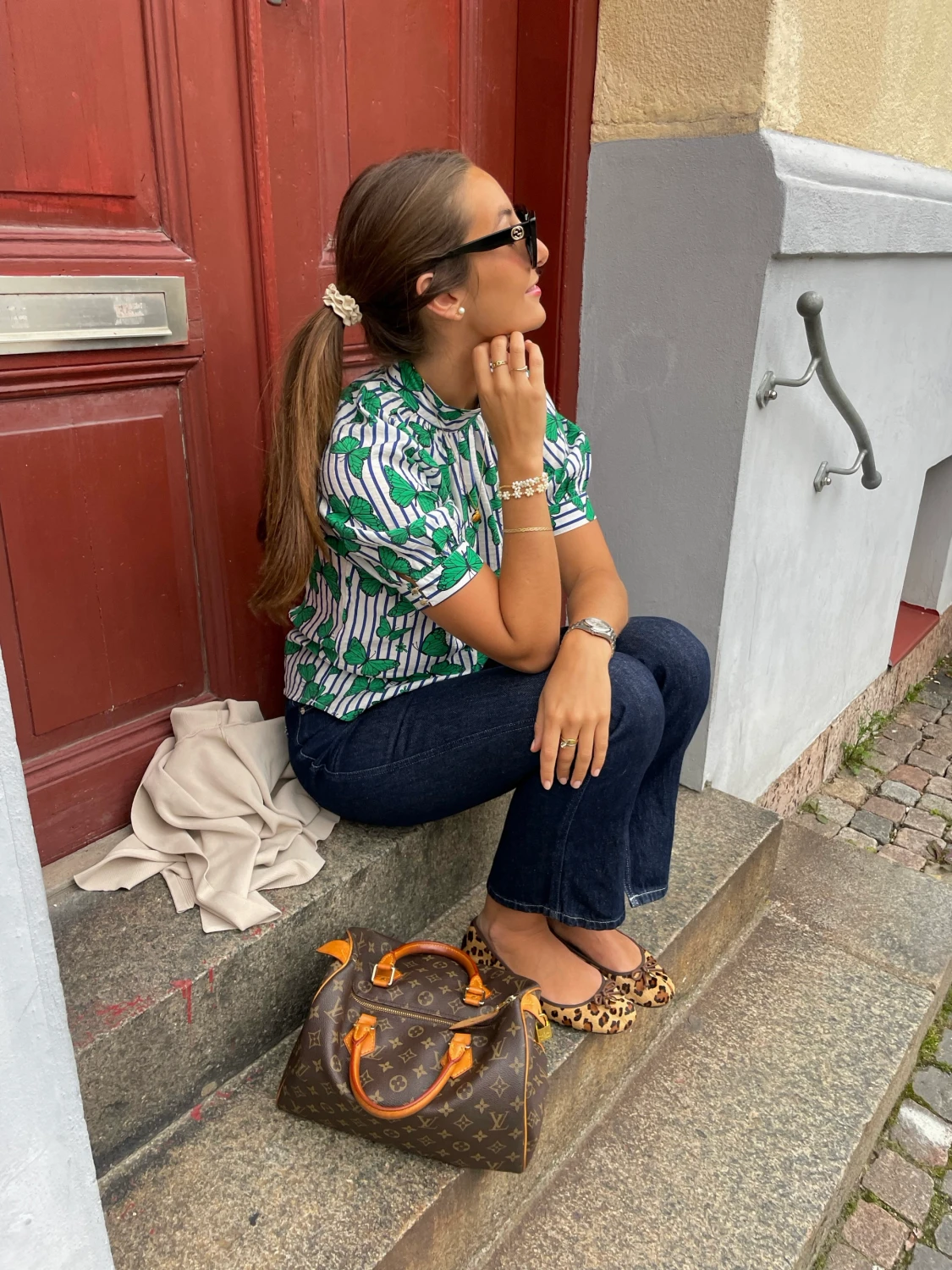 Säljer denna fantastiska och udda blusen från Lindex!  - 91