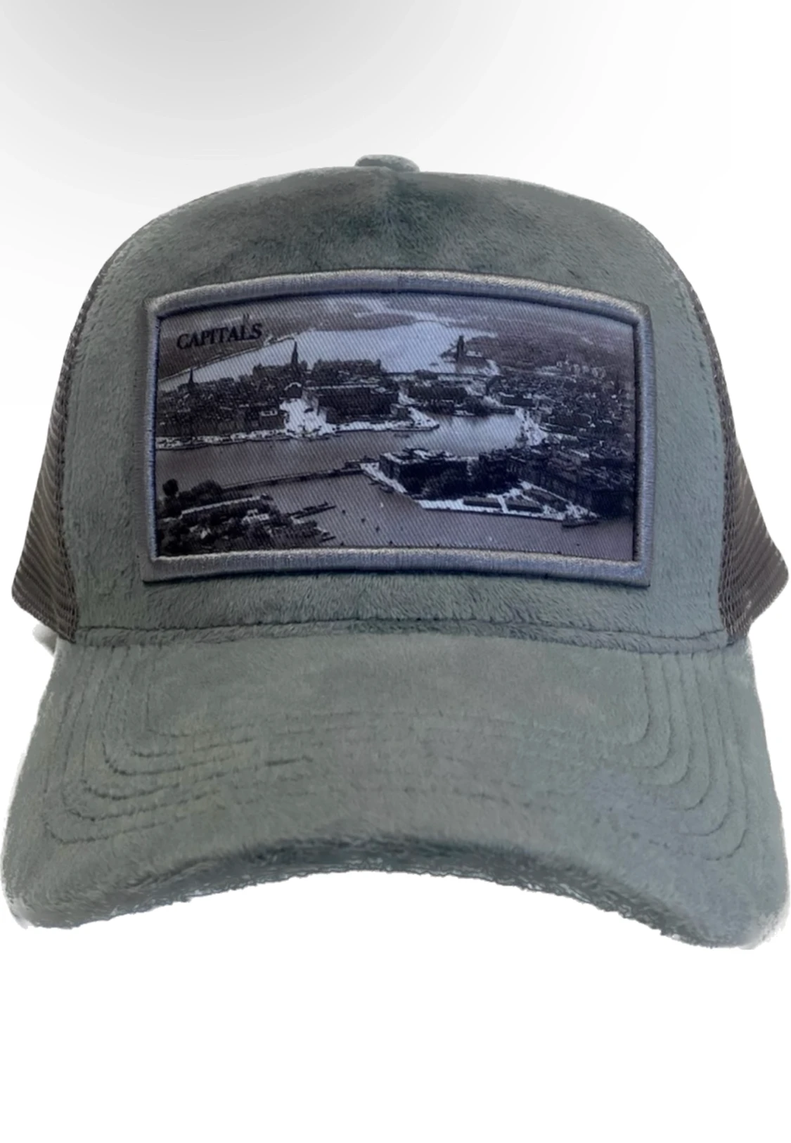 Capital Caps velvet keps