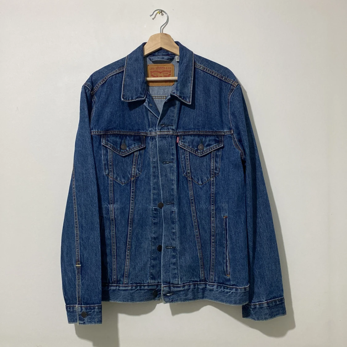 Helt ny - Vintage Levis DenimTruckerjacka, Storlek L
