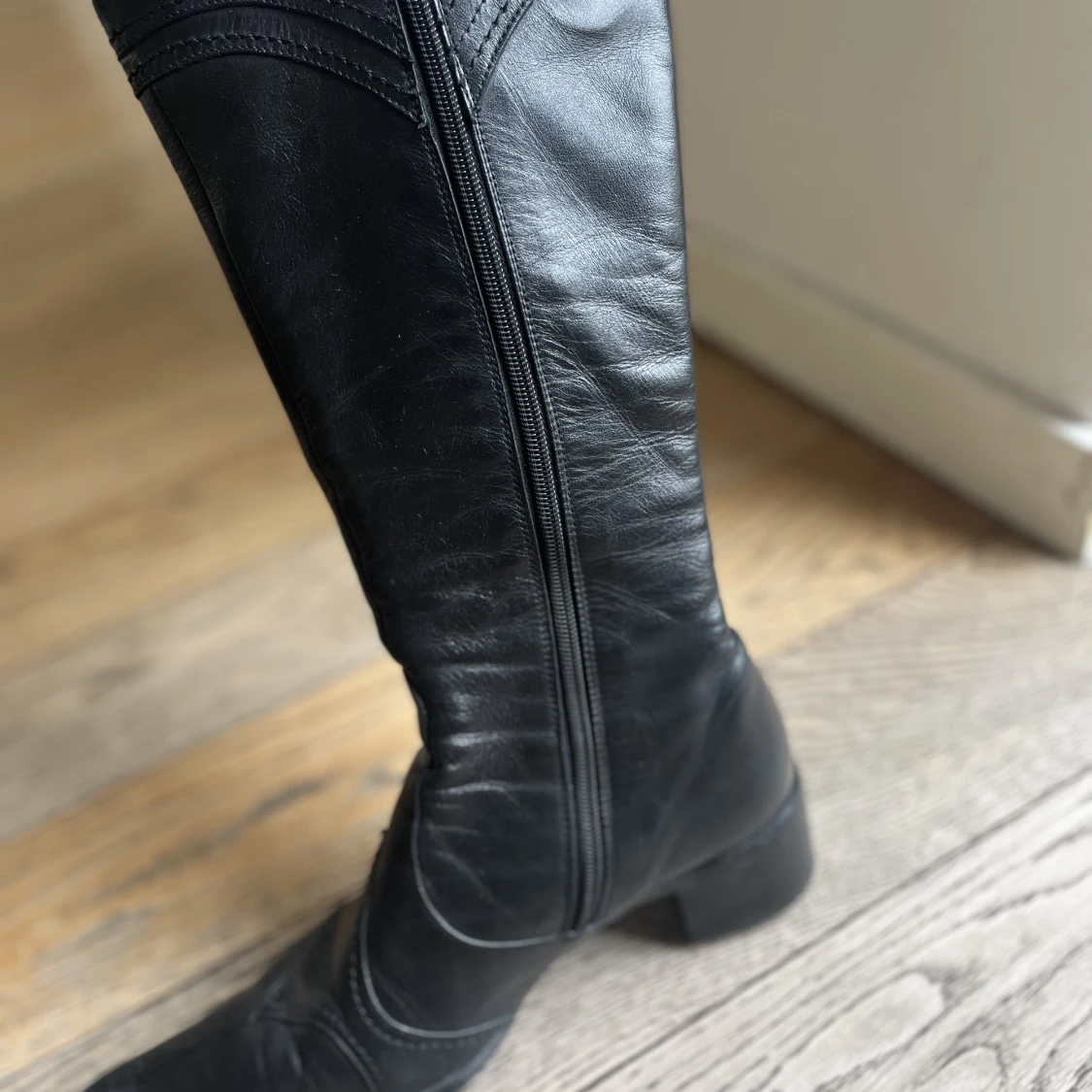 Vintage läderboots - 91