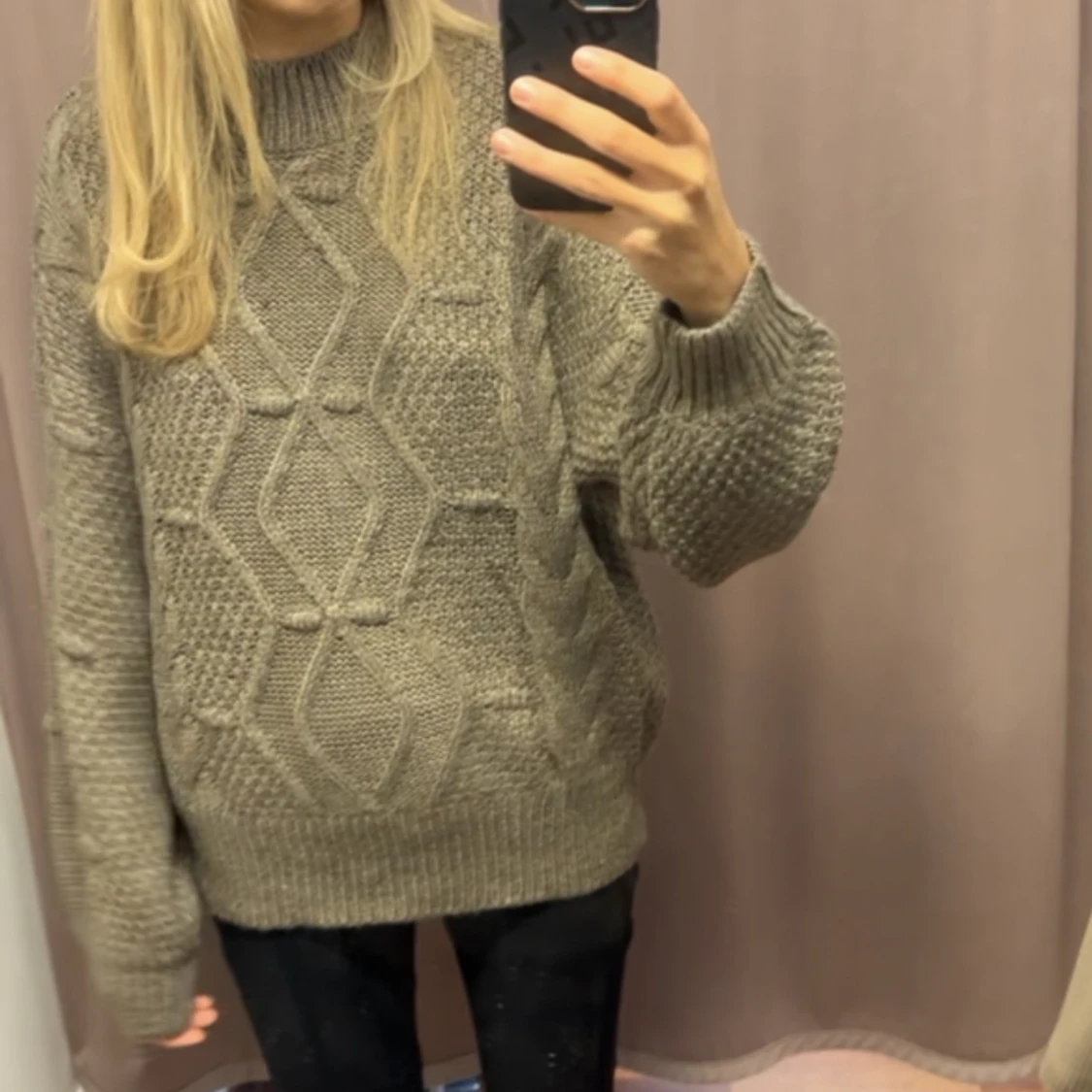 Stickad Tröja - 90