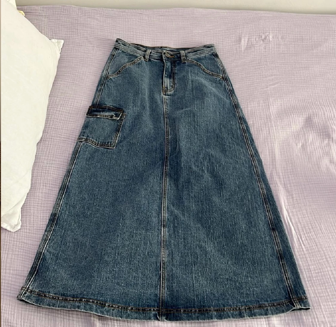 Lång jeanskjol - 90