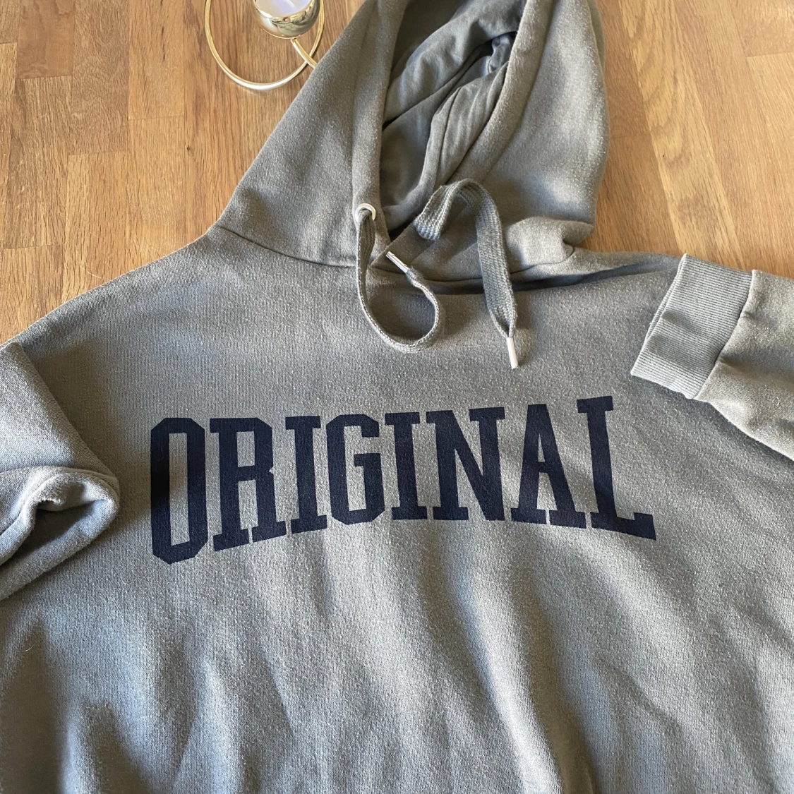 Croppad hoodie