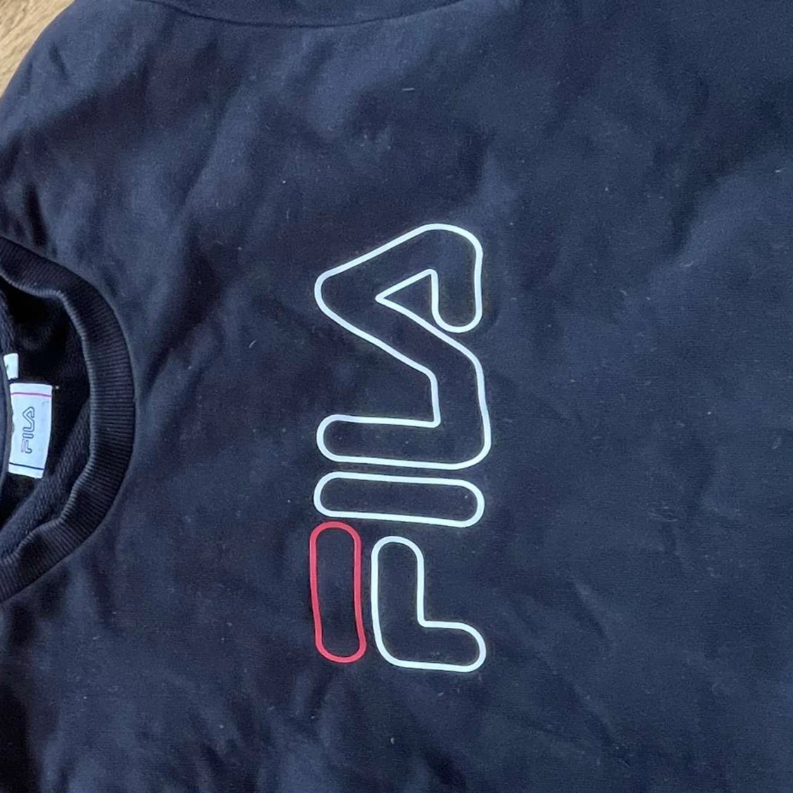 Fila Sweatshirt Herr Svart  - 91