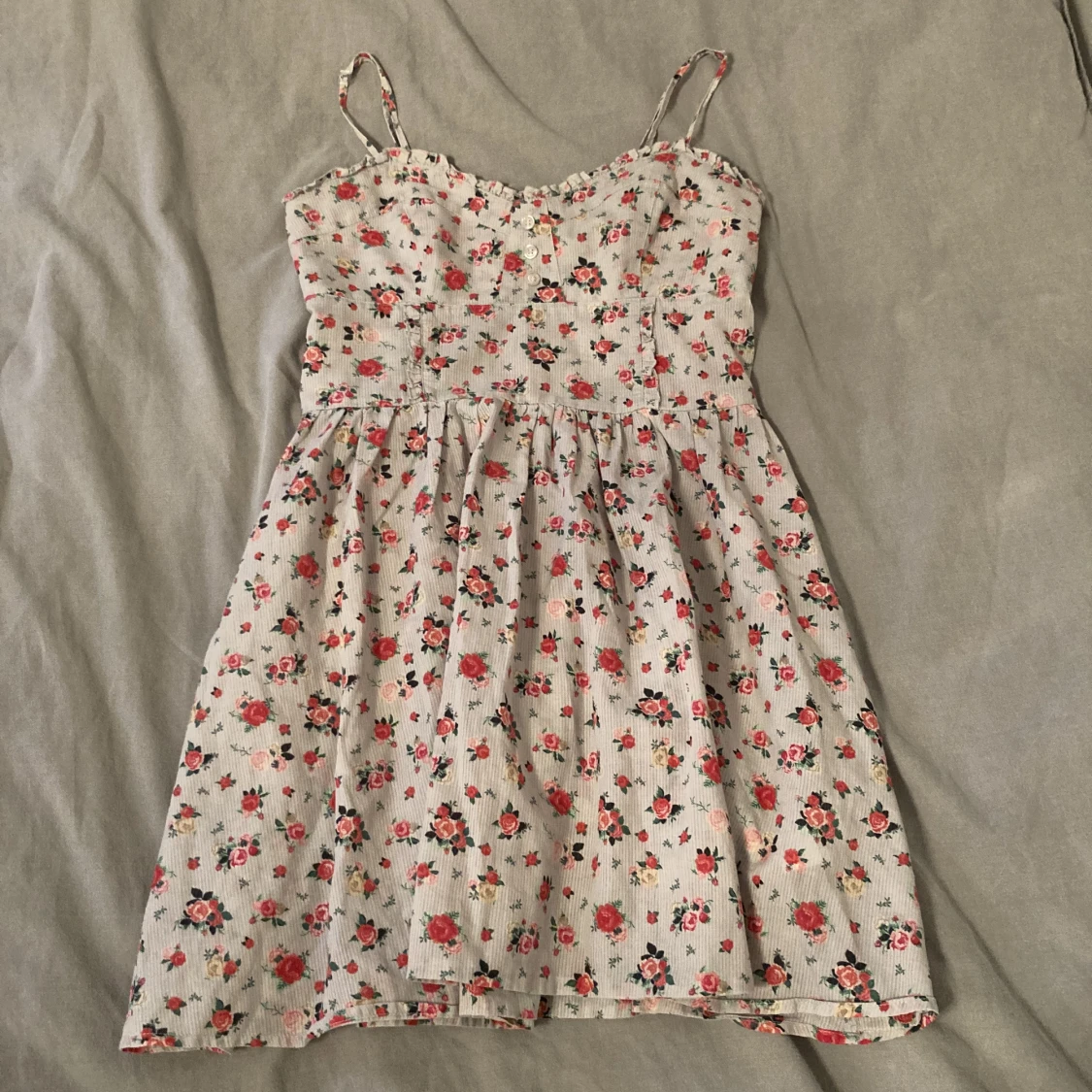 Blommig klänning  - 90