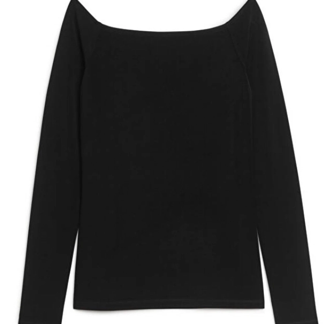 Svart Off shoulder tröja - 90