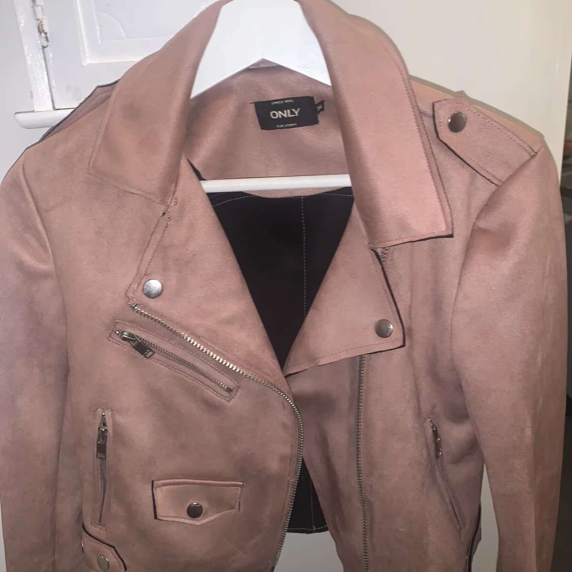 ONLY tunn höst jacka dusty pink - 90