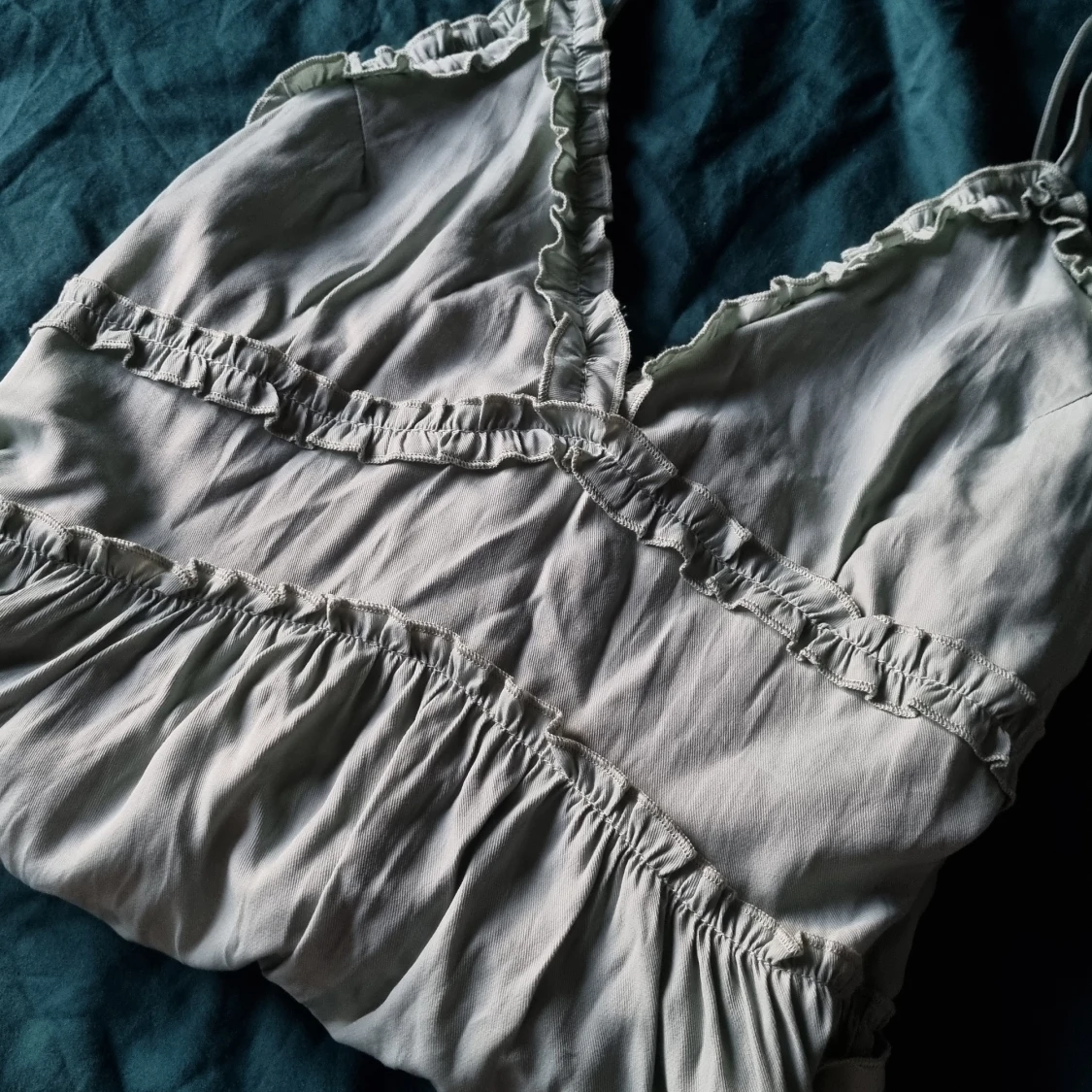 Grön sommarklänning - 90