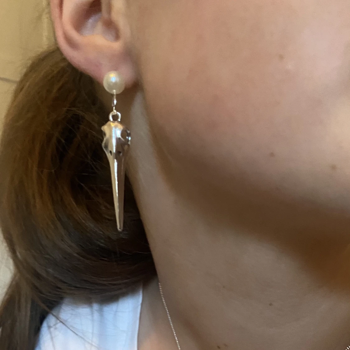 Egengjorda örhängen 