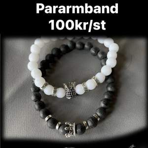Pararmband 100kr/par