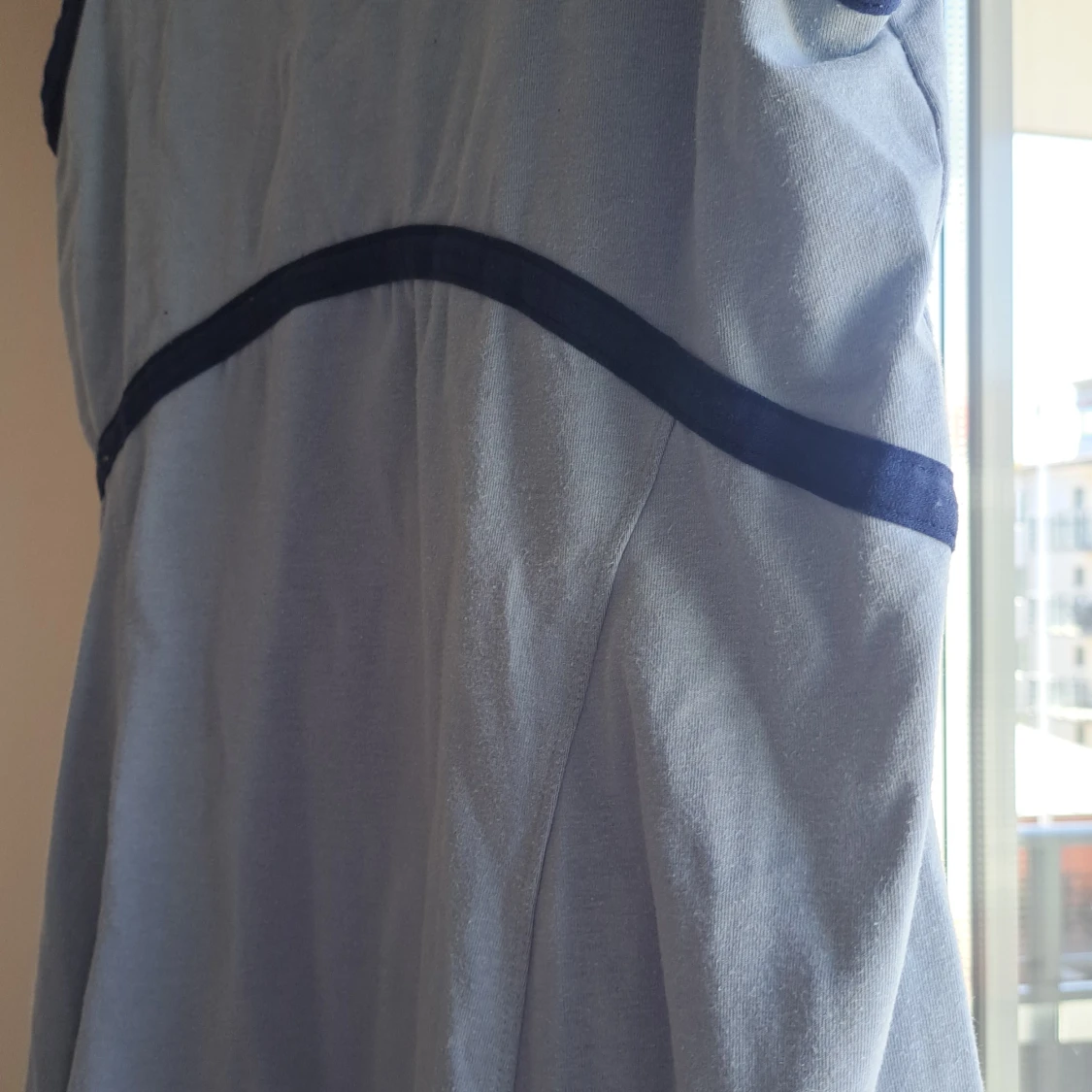 blå miniklänning - 90